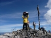 Endlich oben angekommen auf 2964m.ü.M.